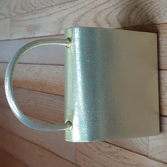 La Regale Mini Gold Handbag - Picture 9 of 14